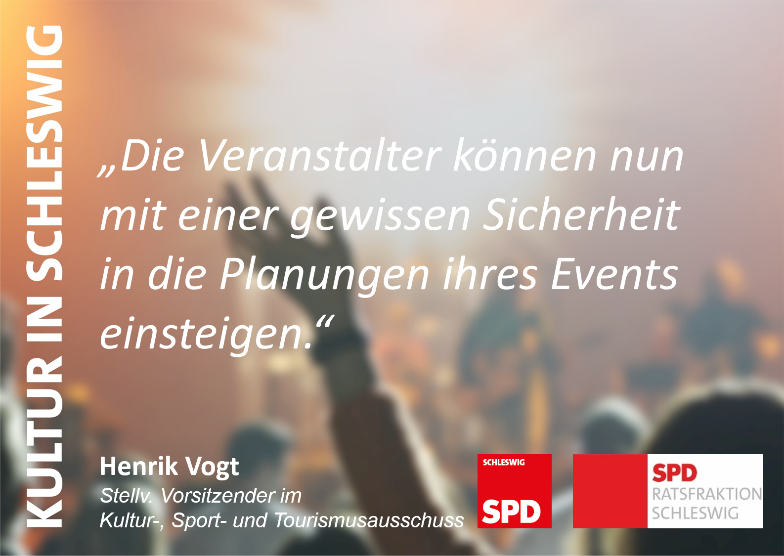 Neue Förderrichtlinie für Freiluftveranstaltungen