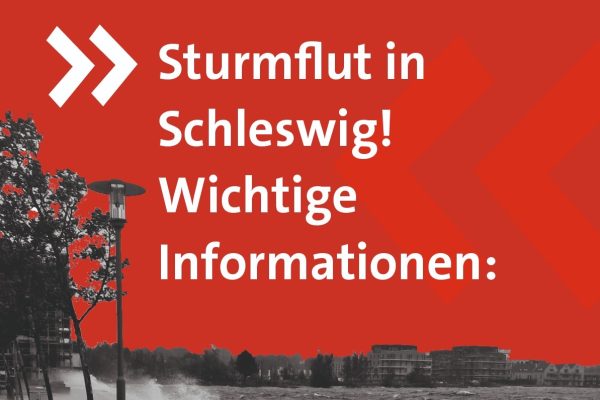 Infos zum Hochwasser in Schleswig